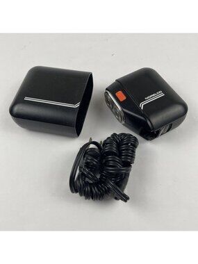 Philips Norelco Travel Shaver with Case Model HP-1620 Corded Black Vintage